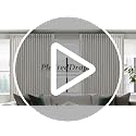 100% Blackout Linen Curtains 2 Panel Set, 40x96 Inches, Insulated