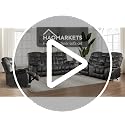 3-Piece Reclining Living Room Sofa Set with Massage and Loveseat Storage