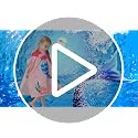 Pink Mermaid Hooded Beach Towel for Toddler Girls - Soft Microfiber Poncho