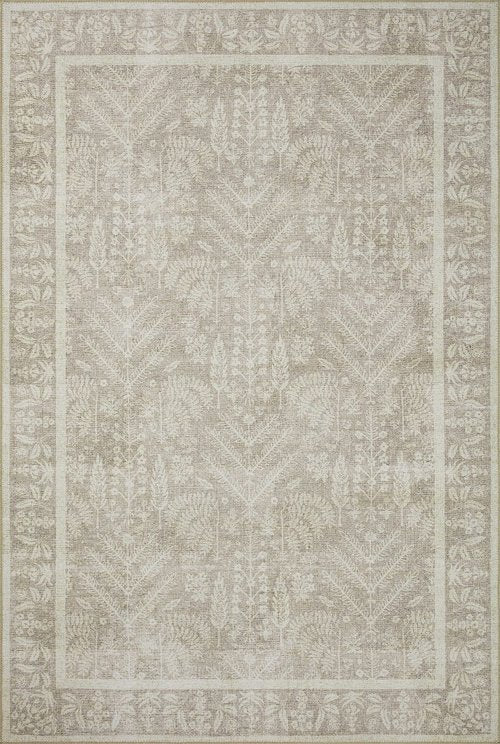 Loloi Rifle Paper Co. Maison Collection MAO-02 Bough Natural 2'-6" x 7'-6", .19" Pile Height, Runner Rug