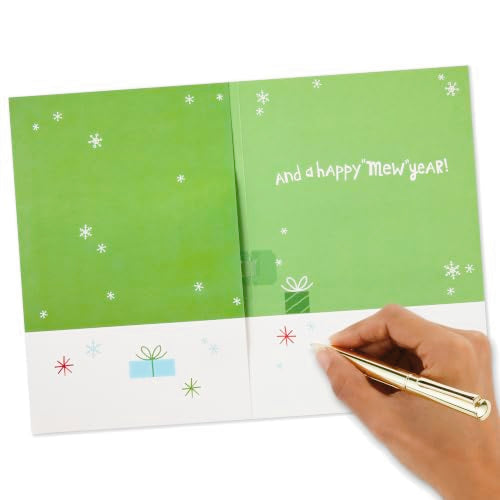 Hallmark Musical Christmas Card - Cats, O Christmas Tree Sound Greeting Card