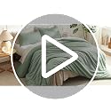 Sage Green King Comforter Set - 3 Piece Lightweight Down Alternative Bedding