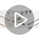 No-Drill Adjustable Curtain Rod with Adhesive Brackets - White, 36-88"