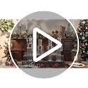 Qunclay 2 Pcs Clear Acrylic Christmas Nutcrackers - 12 and 10 Inches