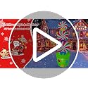 6FT Christmas Inflatable Candy Land Yard Decor with LED Lights Outdoor