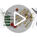 20-Piece Gold Stainless Steel Flatware Set for 4, Mirror Polished Cutlery