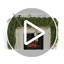 1Pcs 6ft Artificial Norfolk Pine Garland for Mantel - Fuller Realistic Home Decor