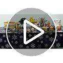 Blue & Silver 3Pcs Snowflake Christmas Tablecloths 54x108in - 3 Pieces