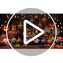30pc Shatterproof Halloween Ornament Set - Pumpkin & Harvest Tree Decor