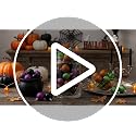 24-Piece Shatterproof Halloween Ball Ornaments - 1.6 Inch Hanging Decor