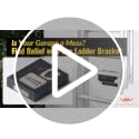Heavy Duty Garage Wall Hook for Ladders and Utility Tools