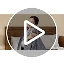 Homemate Electric Heated Throw Blanket - 50"x60" Soft Flannel Sherpa