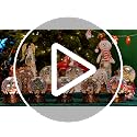 Musical Christmas Snow Globe Lantern with LED Swirling Glitter