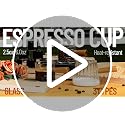 YARRAMATE 2.5oz Glass Espresso Shot Cup with Wooden Handle & V-Spout – Single Shot