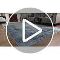 6x9 Ft Large Abstract Area Rug, Washable Non-Slip Floor Carpet for Living Room