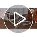 52-Inch Wood Bead Garland with Tassels, Coastal Beach Farmhouse Decor