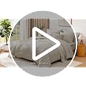 Beige 7-Piece Queen Comforter Set - Soft All-Season Bed in a Bag with Sheets