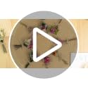 Mini Dried Flowers Bouquet Set - Natural Wildflowers for Vases & DIY Crafts