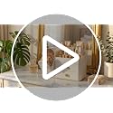 HBlife All White Large Makeup Organizer with Drawers & Brush Holder - Vanity Storage
