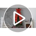 Knitgrip Blue Satin Extra Large Christmas Tree Topper Bow 118x28 in