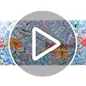 Floral Decorative Window Privacy Film - 3D Static Cling, UV Protection