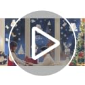 Bloss Christmas Window Clings 190pc Snowflake Snowman Reusable Indoor/Outdoor Decor – Snowman Variation