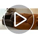 COTOSOF Dark Gray Folding Sofa Bed 3-in-1 Convertible Sleeper Chair with Armrests