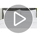 100% Cotton Sateen Embroidered Duvet Cover Set with 2 Pillow Shams