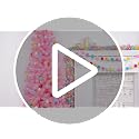 Large Spring Felt Ball Garland (13ft) - Colorful Pom Pom Hanging Decor
