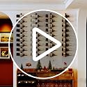 24-Bottle Wall Mounted Wine Rack, Detachable Metal Wine Storage Organizer