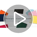 Waterproof Rectangle Tablecloth, 54 x 80 Inch Durable Polyester Table Cover