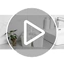 Plastic Portable Shower Caddy Basket with Handle and 3 Compartments