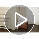 BROWNLILY Handwoven Wicker Storage Baskets for Shelves, Pack of 4