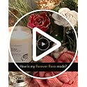 Forever Rose Hand-Dipped in 24K Gold - July Ruby Birthstone Gift
