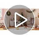 Kids Dress Up Storage Closet with Mirror, Hanging Rack and 3-Tier Shelves