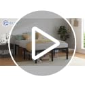 18-Inch Twin Metal Platform Bed Frame, Heavy Duty No Box Spring Needed