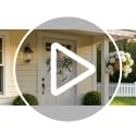 3D Welcome Sign Wood Wreath for Front Door, Farmhouse Porch Decor