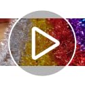 Multicolor Metallic Twist Tinsel Garland Set - 6 Rolls, 90 ft Total