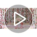 Purple Rose Garland - 9 Pack 72 FT Silk Flower Vines for Decor