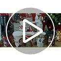 Hallswl 200Pcs 12 oz Christmas Paper Cups with Lids - Santa Snowman Holly Design (40 per pattern)