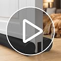 Under Door Draft Stopper for 30–36 Inch Doors with Hook & Loop Fastener