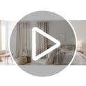 Linen Semi Sheer Curtains 52x63 Inch - Light Filtering Grommet Drapes, 2 Panels
