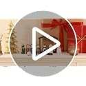 12-Piece Miniature Resin Nativity Set for Christmas Indoor Home Decor