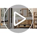 Farmhouse Bathroom Floating Shelves Over Toilet - Rustic Brown (Set of 3)