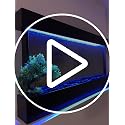 Jersey Home Decor Wall Waterfall Fountain 47x24 Inches with Color Lights & Remote