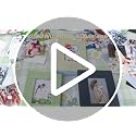 Small Linen Photo Album for 4x6 Photos, Holds 100 Pictures, Black