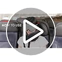 Travel Pillow with Head Support & Sleep Mask - Memory Foam