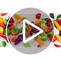 70 Pcs Artificial Mini Vegetables Set - Realistic Foam Faux Food Decor