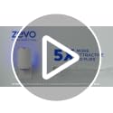 Zevo Flying Insect Trap for Fruit Flies & Gnats - 1 Base & 1 Refill
