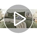 3-Piece Olive Green Queen Comforter Set - Soft Down Alternative Bedding